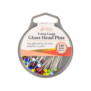 Extra Long Glasshead Pins